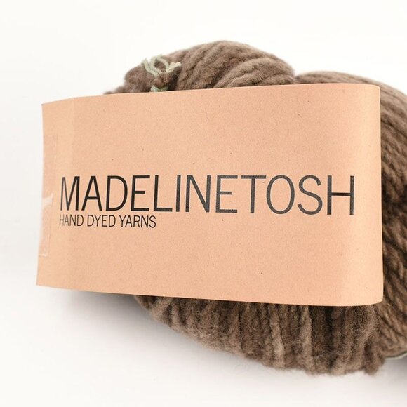 MadelineTosh Ranch Wool Delaine Merino Mohair Worsted Weight 241 Yds Pecan Hull - Picture 4 of 4